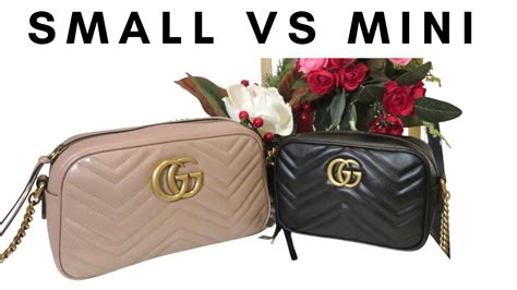 gucci marmont größen|gucci marmont small vs mini.